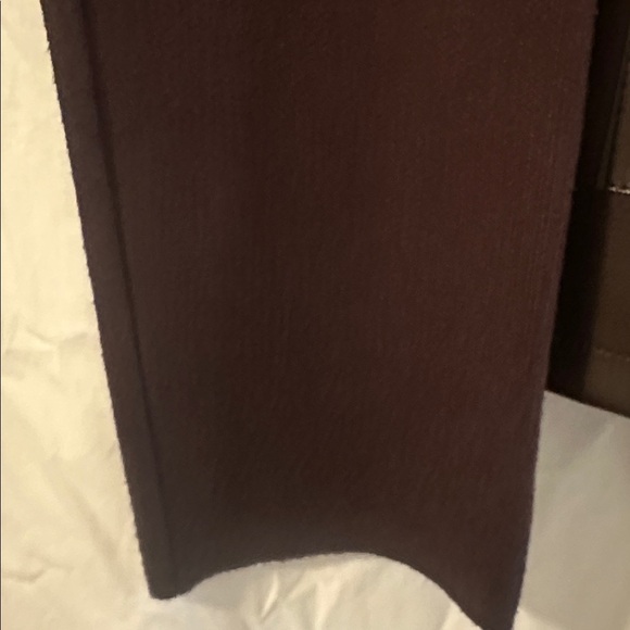 Sioni Chocolate Brown Leather Jacket/sweater - Picture 6 of 6